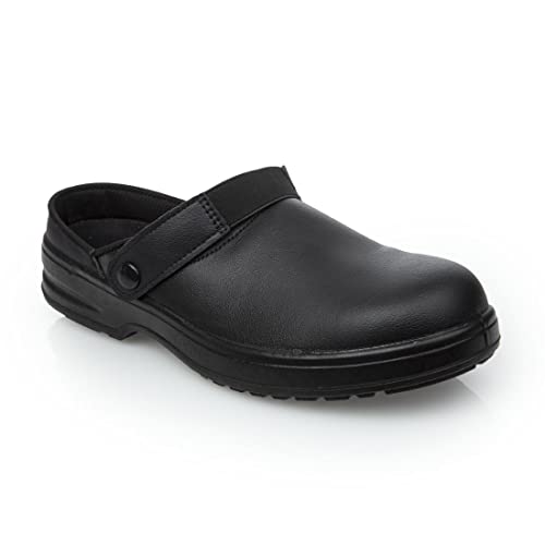 Slipbuster Footwear Lites Safety Footwear A813-40 Zoccoli Unisex, Colore: Nero