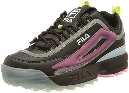 Fila DISRUPTOR wmn, Sneaker Donna, Nero Black 091, 42 EU