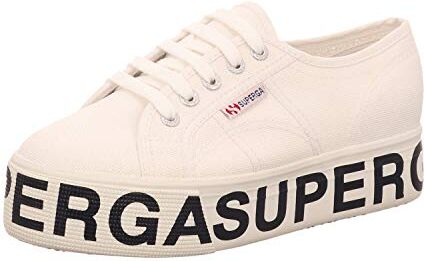 Superga 2790 COTW OUTSOLE LETTERING, Sneaker, Donna, Bianco (White 901), 40 EU