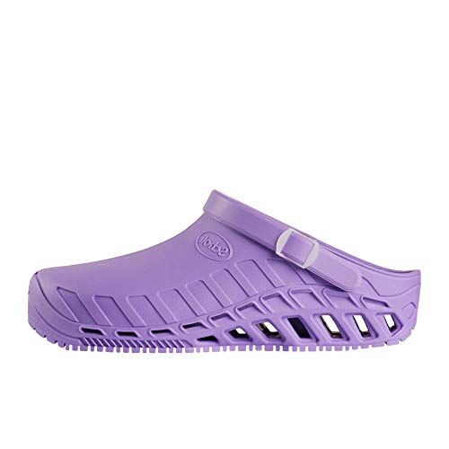 Scholl Clog Evo, Zoccoli Sanitari Medicali Unisex Adulto, Lilla, 39.5 EU