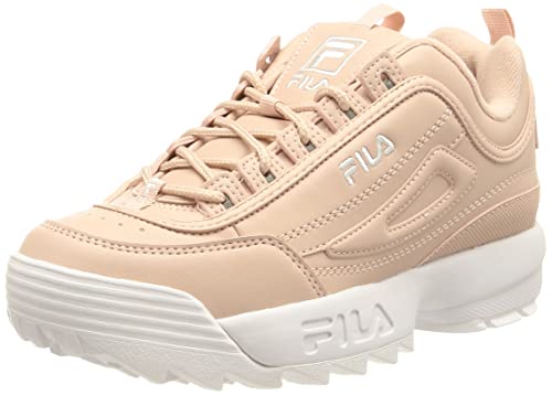 Fila DISRUPTOR wmn, Sneaker Donna, Bianco Peach Whip, 39 EU