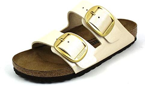 Birkenstock Arizona Big Buckle, Sandali Donna, Graziosa Perla, 40 EU Stretta