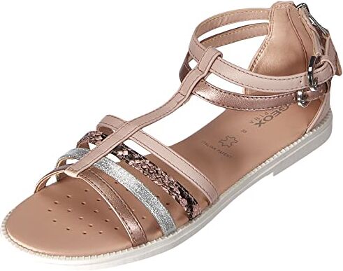 Geox J Sandal Karly Girl, Rosa Lt Rose, 30 EU