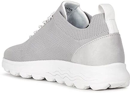 Geox D Spherica A, Sneakers Donna, Grigio (Lt Grey), 38 EU