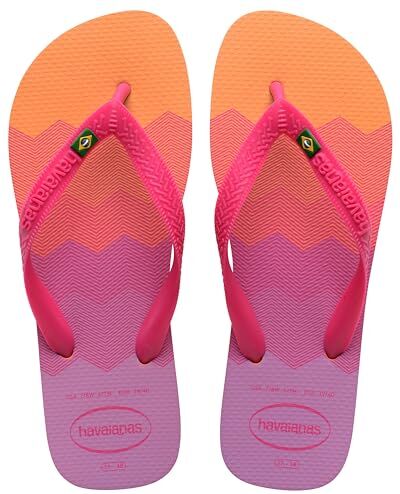 Havaianas Brasil Fresh, Infradito Unisex Adulto, Arancione (Peach), 35/36 EU