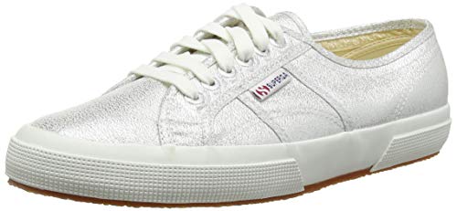 Superga 2750 Lamew, Scarpe da Ginnastica Basse Donna, Grey Silver, 37.5 EU