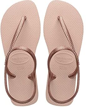 Havaianas Flash Urban, Sandali Donna, Ballet Rose/Golden Blush, 37/38 EU