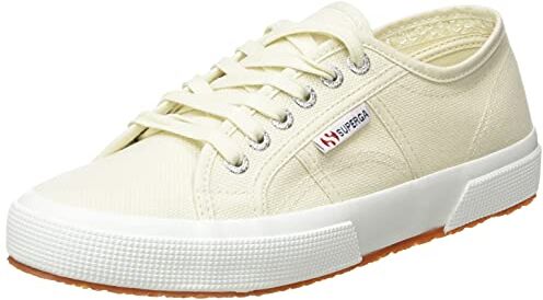 Superga 2750-cotu Classic, Scarpe Da Ginnastica Basse Unisex Adulto, Beige Gesso, 42 EU