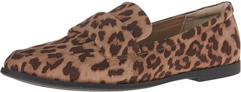 Amazon Essentials Mocassino Morbido Donna, Leopardo Finto Microsuede, 37 EU