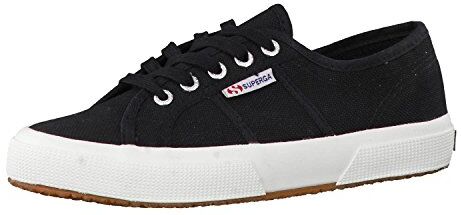 Superga 2750-cotu Classic, Scarpe Da Ginnastica Basse Unisex Adulto, Nero Black White, 38 EU