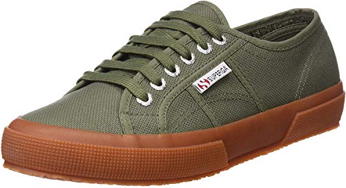 Superga 2750-cotu Classic, Scarpe Da Ginnastica Basse Unisex Adulto, Verde Green Sherwood Gum, 35.5 EU