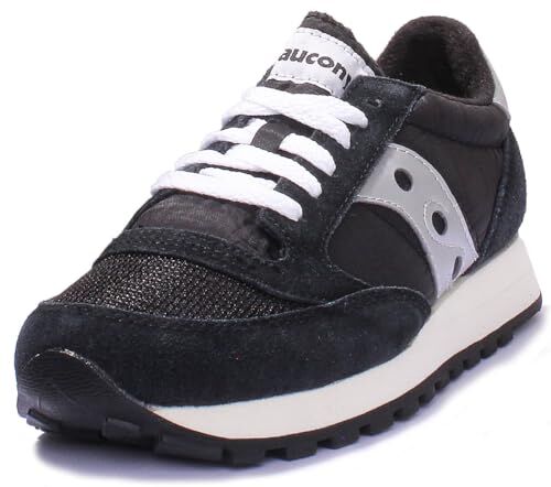 Saucony Jazz Original Vintage, Scarpe da Ginnastica Uomo, Black/White, 38.5 EU