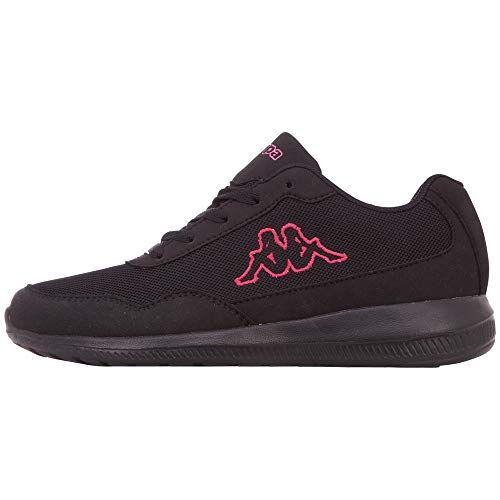 Kappa Follow Oc W Scarpe da Ginnastica Donna, Nero (black/pink), 39 EU