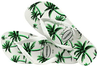 Havaianas Aloha, Infradito Uomo, White White Green, 37/38 EU