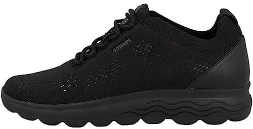 Geox D Spherica A, Scarpe da Ginnastica Donna, Nero (Black B), 41 EU