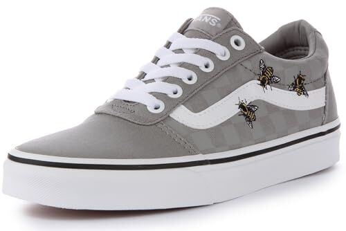 Vans Ward, Scarpe da Ginnastica Donna, Embroidery Bees Drizzle, 37 EU