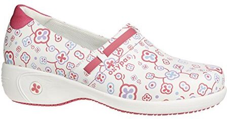 Oxypas , Scarpe di sicurezza da donna, Bianco(Stampa floreale), 5.5 UK (39 EU)