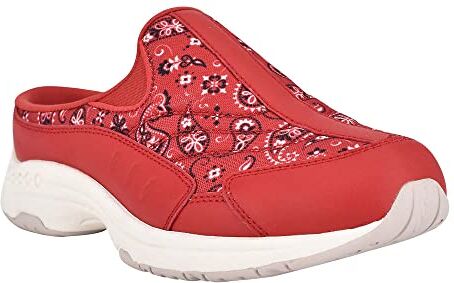 Easy Spirit Traveltime Mule Donna Slip On 65 E US RedBandana, Salsa Rosso