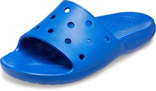 Crocs Classic  Slide, Infradito Unisex Adulto, Blue Bolt, 37/38 EU