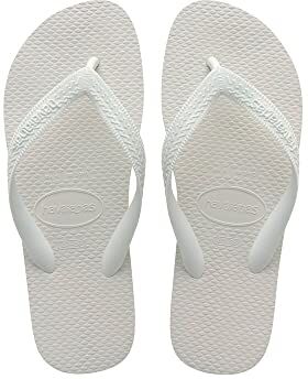 Havaianas Infradito unisex, colore bianco, taglia 3/4 UK, bianco, 35/36 EU