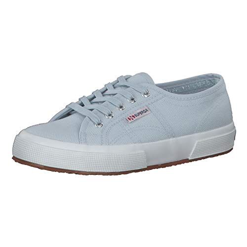 Superga 2750-cotu Classic, Scarpe Da Ginnastica Basse Unisex Adulto, Blue Lt Sky, 42 EU