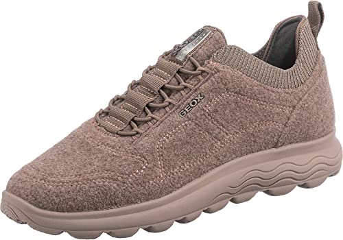 Geox D Spherica A, Sneakers Donna, Rosa (Dk Rose), 40 EU