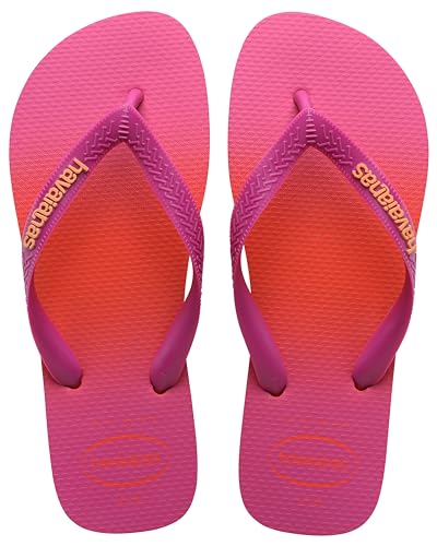 Havaianas Infradito da donna alla moda, Arancia rossa, 7.5/8 UK