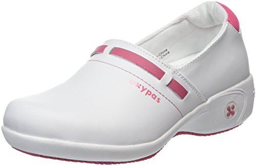 Oxypas , Scarpe di sicurezza da donna, Bianco(Fucsia), 5.5 UK (39 EU)