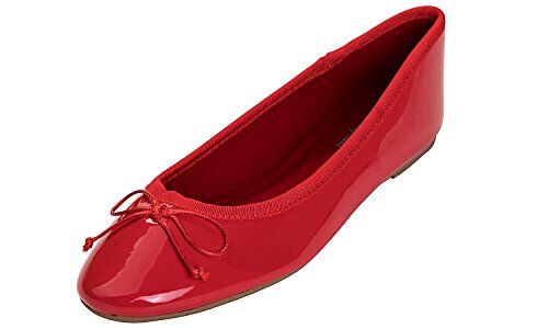 Feversole Ballerina in Vernice Colorata con Cuscino in Memory Foam per amaretti da Donna