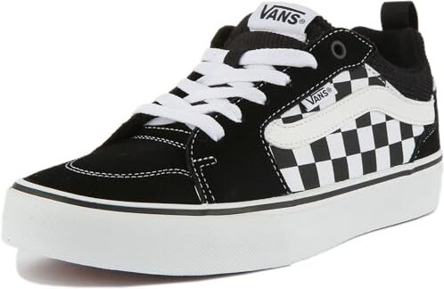 Vans Filmore, Sneaker Uomo, Checkerboard Black White, 38.5 EU