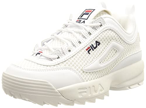 Fila DISRUPTOR wmn, Sneaker Donna, Bianco White 093, 36 EU