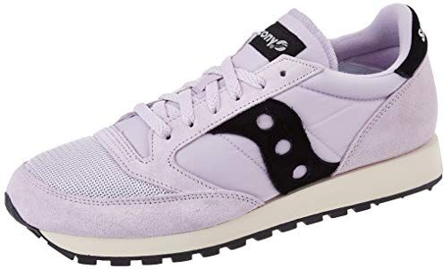 Saucony Jazz Original Vintage, Sneaker Donna, Viola/Nero (Purple/Black), 37.5 EU