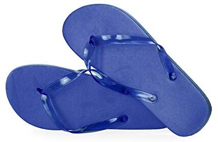 eBuyGB Infradito da Spiaggia Unisex per Adulti Sandali Estivi in Schiuma Luminosa Beach Holiday Pool Calzature, Blu, 5/6 UK