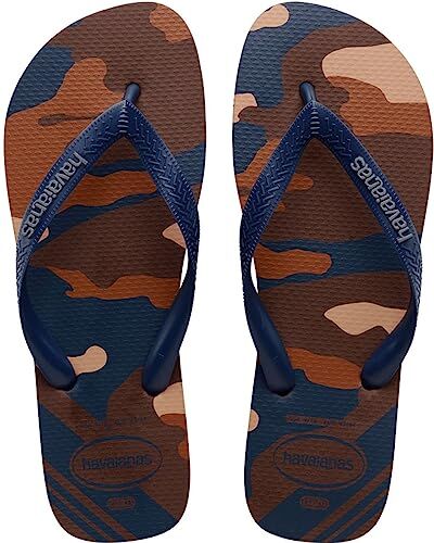 Havaianas Top Camu, Infradito Uomo, Marrone Scuro, 37/38 EU