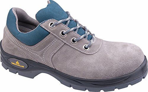 Delta plus Scarpe – Set Scarpa crosta e velluto poliuretano grigio/blu taglia 46, 1 paio)