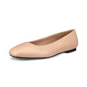 ECCO Margot Plain Toe Ballerina, Donna, Nude, 36 EU ECCO Margot Plain Toe Ballerina, Donna, Nude, 36 EU