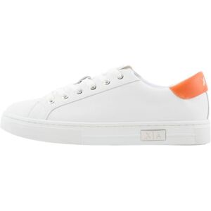 Armani Sneaker da Donna Mina Cup Sole, Back Tab with And Metal Logo Dettaglio On Side, Op White Orange, 36 EU Armani Sneaker da Donna Mina Cup Sole, Back Tab with And Metal Logo Dettaglio On Side, Op White Orange, 36 EU