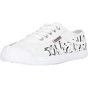 Kawasaki Graffiti Canvas Shoe, Sneakers Unisex Adults', 1002 White, 42 EU Kawasaki Graffiti Canvas Shoe, Sneakers Unisex Adults', 1002 White, 42 EU