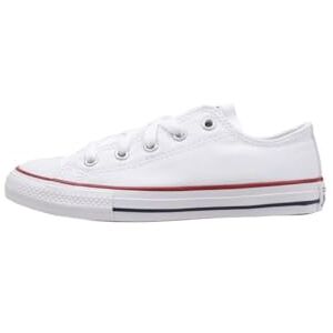 Converse Mandrini Bianco 3J256 Giovani Bambino Ottico Bianco CT AS Ox, Taglia:34 Converse Mandrini Bianco 3J256 Giovani Bambino Ottico Bianco CT AS Ox, Taglia:34