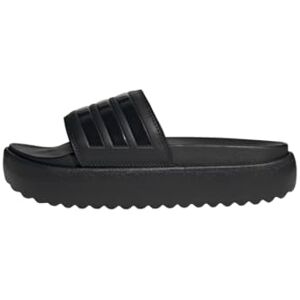 Adidas Donna Adilette Platform Slides, Core Black/Core Black/Core Black, 44.5 EU Adidas Donna Adilette Platform Slides, Core Black/Core Black/Core Black, 44.5 EU