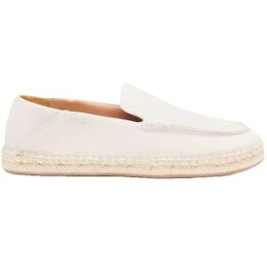 Boss Uomo Madeira_Mocc_sdwv 10260400 01 Loafers, Bianco Aperto, 43 EU Boss Uomo Madeira_Mocc_sdwv 10260400 01 Loafers, Bianco Aperto, 43 EU