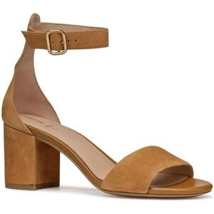 Geox D VIRNILISA 65 S A Sandalo con Tacco Donna, Cognac, Geox D VIRNILISA 65 S A Sandalo con Tacco Donna, Cognac,