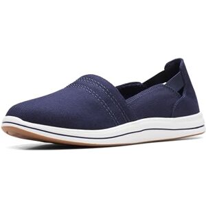 Clarks Brezza Passo II, Mocassino Donna, Tessuto Blu Scuro, 37 EU Clarks Brezza Passo II, Mocassino Donna, Tessuto Blu Scuro, 37 EU