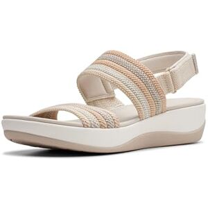 Clarks Arla Stroll, Sandali Donna, Beige Combi, 35.5 EU Clarks Arla Stroll, Sandali Donna, Beige Combi, 35.5 EU
