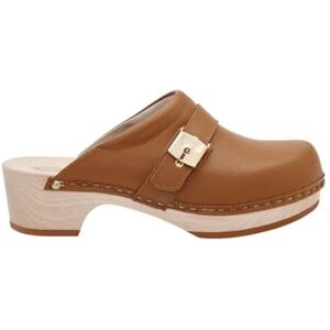 Scholl Pescura Clog 50, Sandali Donna, Cognac, 35 EU Scholl Pescura Clog 50, Sandali Donna, Cognac, 35 EU