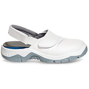 Abeba 2120 SB Zoccolo di sicurezza, suola in PU antiscivolo, bianco, taglia 43 Abeba 2120 SB Zoccolo di sicurezza, suola in PU antiscivolo, bianco, taglia 43