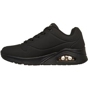 Skechers Uno Stand On Air Scarpe da Ginnastica da Donna, Black Durabuck/Mesh, 38.5 EU Larga Skechers Uno Stand On Air Scarpe da Ginnastica da Donna, Black Durabuck/Mesh, 38.5 EU Larga
