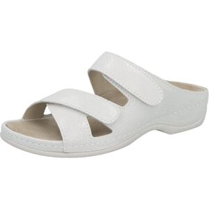 Berkemann Felia, Ciabatte Donna, Bianco Argento, 35.5 EU Berkemann Felia, Ciabatte Donna, Bianco Argento, 35.5 EU