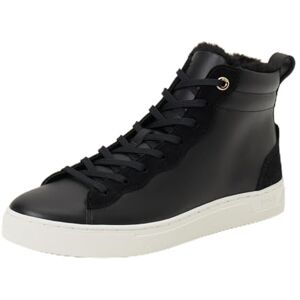 Boss Rhys_Hito_flsd, Scarpe da Ginnastica Donna, Black, 38 EU Boss Rhys_Hito_flsd, Scarpe da Ginnastica Donna, Black, 38 EU