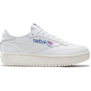 Reebok Club C Double, Sneaker Donna, 38 EU, Ftwwht Chalk Stepur Reebok Club C Double, Sneaker Donna, 38 EU, Ftwwht Chalk Stepur